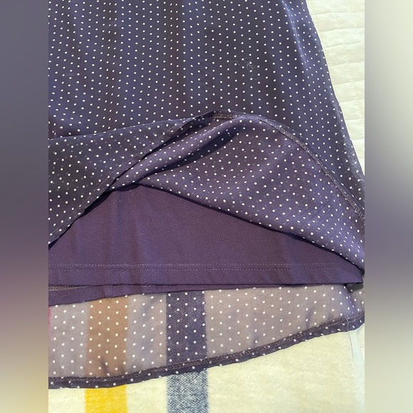 H&M 50s Style Collared Polkadot Dress With Cap Sleeves - Picture 11 of 11